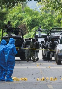 Phục kích khiến ít nhất 13 cảnh sát thiệt mạng ở Mexico
