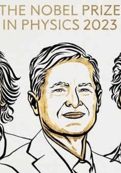 Giải Nobel Vật lý 2023 tôn vinh 3 nhà khoa học Pierre Agostini, Ferenc Krausz và Anne L' Huillier