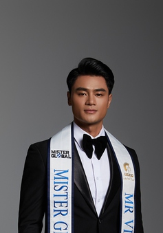 Á quân Mister Việt Nam Lê Hữu Đạt dự thi Mister Global 2023