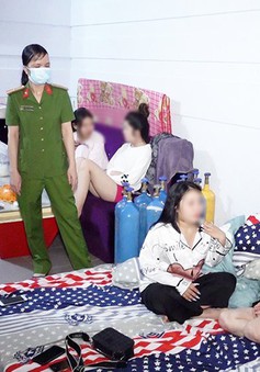 6 thanh niên ở Long Xuyên bị bắt quả tang sử dụng ma túy trong phòng trọ