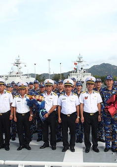 Tàu 016-Quang Trung lên đường tham gia diễn tập “Hòa bình hữu nghị 2023” tại Trung Quốc