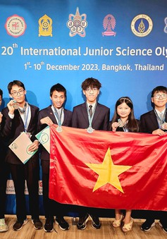 6 học sinh Hà Nội giành Huy chương Olympic khoa học trẻ quốc tế