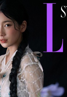 Suzy làm nổi bật vẻ đẹp của hanbok trên Elle