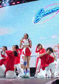 Hotgirl Vietnam Idol 2023 debut tại sân khấu Hò Dô