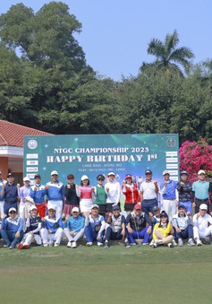 144 golfer so tài gay cấn tại giải đấu kỷ niệm 1 năm thành lập CLB họ Nguyễn Thăng Long