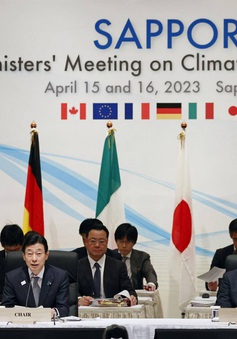 G7 sẽ đẩy nhanh lộ trình loại bỏ nhiên liệu hóa thạch