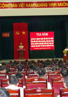 Lữ đoàn 146: Tọa đàm về cuốn sách của Tổng Bí thư Nguyễn Phú Trọng