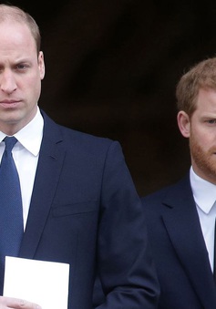 Mối quan hệ giữa anh em Hoàng tử Harry - William tiếp tục bị chú ý
