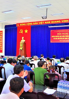 Bà Rịa - Vũng Tàu: Tuyên truyền Luật Biên phòng Việt Nam cho cán bộ, nhân dân