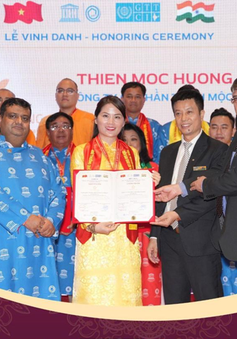 Thiên Mộc Hương được UNESCO vinh danh tại Diễn đàn Kinh tế Văn hóa Việt – Ấn
