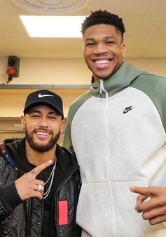 Neymar gặp ngôi sao NBA tại Ả Rập