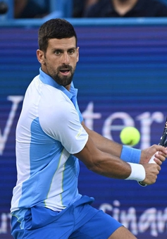 Alcaraz và Djokovic vào tứ kết giải quần vợt Cincinnati mở rộng 2023