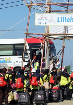 Hàn Quốc sơ tán hàng nghìn người tham dự trại hướng đạo thế giới trước bão Khanun