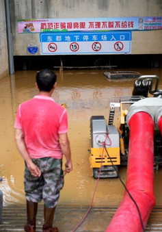 Trung Quốc tiếp tục hứng chịu mưa lớn do bão nhiệt đới Haikui hoành hành