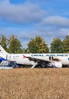 Máy bay Nga chở hơn 160 người hạ cánh khẩn cấp