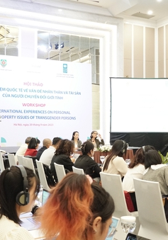 Lần đầu tiên tổ chức hội thảo chia sẻ kinh nghiệm quốc tế trong xây dựng Luật chuyển đổi giới tính tại Việt Nam