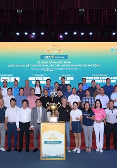 Giải golf các CLB Hà Nội mở rộng 2023 chung tay mổ tim miễn phí cho trẻ em nghèo