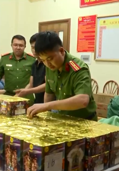 Sơn La: Thu giữ 120kg pháo hoa lậu