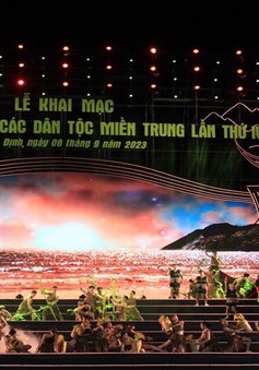 Khai mạc Ngày hội Văn hóa các dân tộc miền Trung lần thứ IV