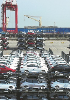 Xuất khẩu ô tô của Trung Quốc tăng kỷ lục gần 60%