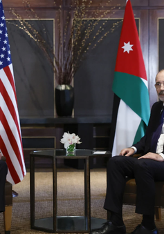 Ngoại trưởng Mỹ Blinken hội đàm với quan chức Chính phủ Jordan thảo luận về Dải Gaza