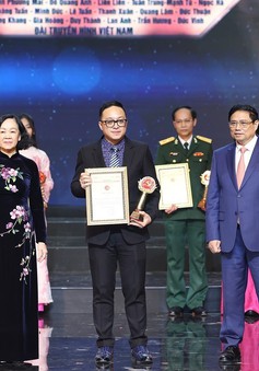 Đài Truyền hình Việt Nam đoạt giải A Giải Búa liềm vàng năm 2023