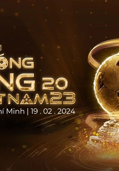 Hôm nay trao giải Quả bóng vàng Việt Nam 2023