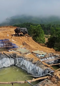 Quảng Nam: Tái diễn tình trạng khai thác vàng