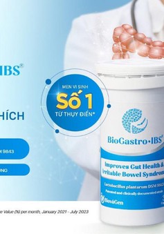 Chủng men vi sinh BioGastro•IBS® được Tổ chức tiêu hóa Thế giới (WGO) đề xuất