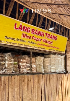 Làng nghề bánh tráng hơn 80 năm tuổi ở TP Hồ Chí Minh - Từ truyền thống đến hiện đại