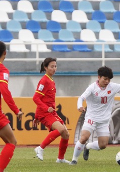 VCK U20 nữ châu Á 2024: Minh Chuyên ghi bàn danh dự