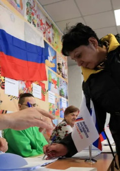 Bầu cử Tổng thống Nga 2024: Tỷ lệ cử tri cao kỷ lục, ông Putin dự kiến giành 87% phiếu bầu
