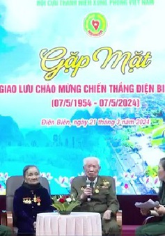 Hội Cựu thanh niên xung phong Việt Nam hướng về Điện Biên
