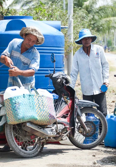 Hàng trăm hộ dân tại Long An thiếu nước sinh hoạt