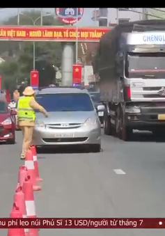 Cảnh sát Giao thông Nghệ An đảm bảo trật tự an toàn giao thông trên các tuyến trọng điểm