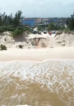 Quảng Bình: 100 tỷ đồng khắc phục sạt lở bờ biển ở Ba Đồn