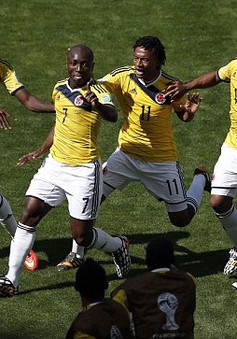 World Cup 2014, bảng C: Đại thắng Hy Lạp, Colombia chiếm ngôi đầu