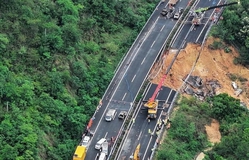 Sập cao tốc tại Trung Quốc, ít nhất 19 người thiệt mạng