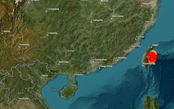 Đài Loan (Trung Quốc) rung chuyển suốt đêm vì hơn 80 trận động đất