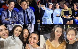 MC, BTV nổi tiếng không hẹn mà gặp tại Tuần lễ thời trang Quốc tế Việt Nam 2022