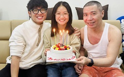 Hồng Diễm tung ảnh cuốn hút đón tuổi mới, NSND Công Lý mừng sinh nhật con gái