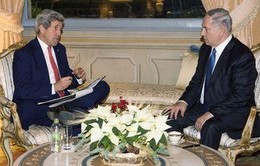 Ngoại trưởng Mỹ John Kerry gặp Thủ tướng Israel Netanyahu