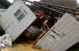 Bão Hagupit gây ngập lụt một số điểm ở Manila