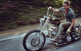 Brad Pitt chia sẻ niềm đam mê với xe máy