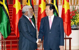 Thủ tướng Nguyễn Tấn Dũng hội đàm với Thủ tướng CH Vanuatu