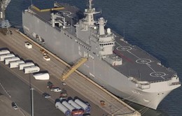 Pháp hoãn bàn giao tàu chiến cho Nga vô thời hạn