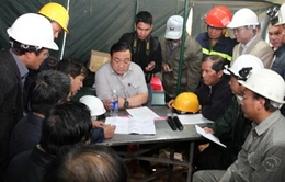 Phó Thủ tướng Hoàng Trung Hải trực tiếp chỉ đạo cứu nạn sập hầm thủy điện