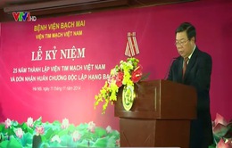 Viện Tim mạch Việt Nam đón nhận Huân chương Độc lập hạng Ba