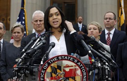 Tòa án Mỹ khởi tố 6 cảnh sát trong vụ trong vụ người da màu chết tại Baltimore