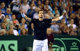 Bán kết Davis Cup: Murray đưa đội tuyển Vương quốc Anh đi vào lịch sử